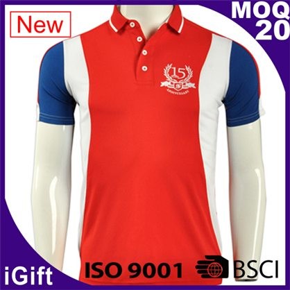 red-white-blue polo shirts