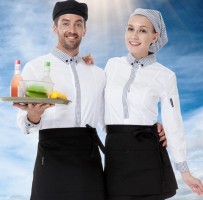 Hotel trendy waiter uniforms