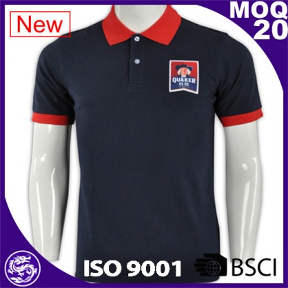 Wholesale security guard uniform polo shirt for men OEM good quality