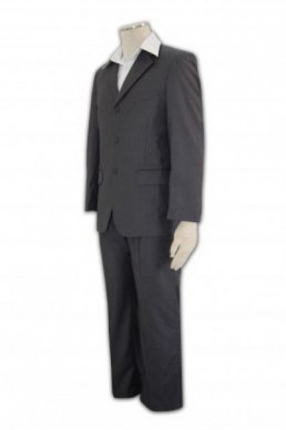 Custom Order Gray Mens Suit