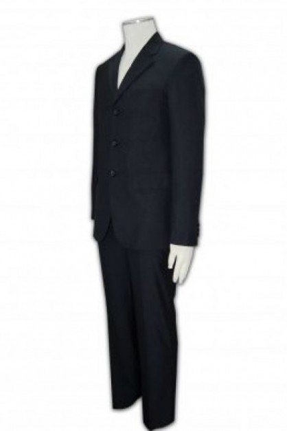 Custom Order Black Suits for Men