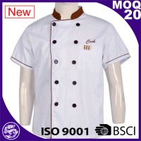 short sleeve cotton chelf uniform