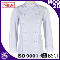 Women Chef Coat 100% Cotton custom chef uniforms