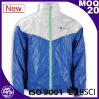 Jaket luar biasa dari bahan polyester dan nilon