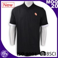 Factory Cotton Men's Short-Sleeve Polo shirt 100% cotton