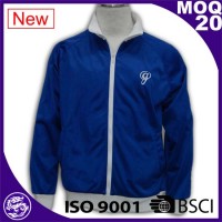 Jaket jaket tahan air warna biru