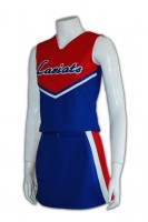 Desain Baju Cheerleader Biru