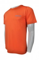 T-Shirt Orange Custom Branded