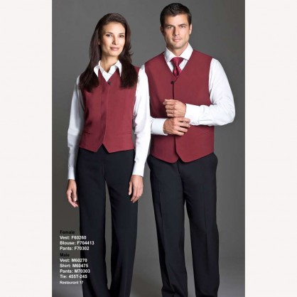 Cotton Front Desk Uniforms Hotel