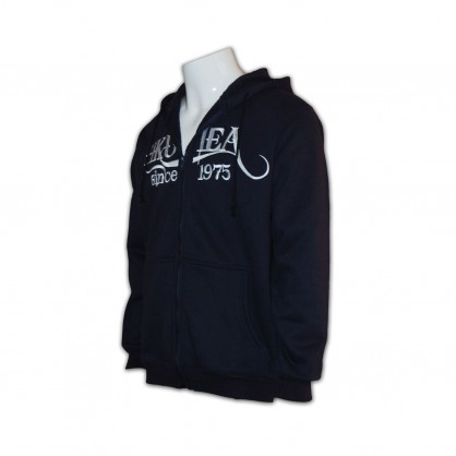mans slouchy zip up	
