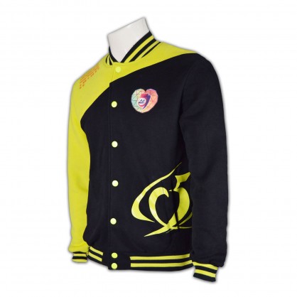 mens navy yellow zip up