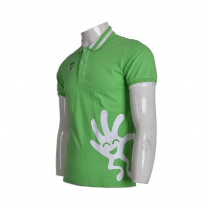 green polo t shirt
