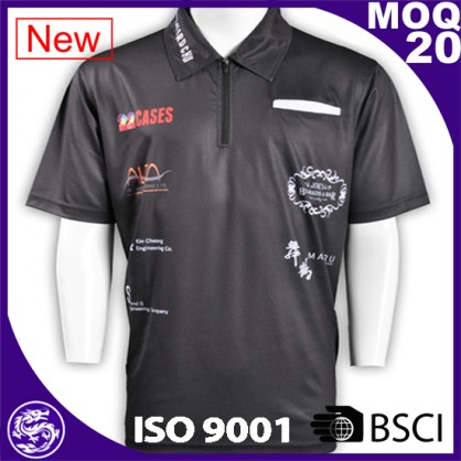 Plain sports uniform mens polo t shirt small MOQ Custom
