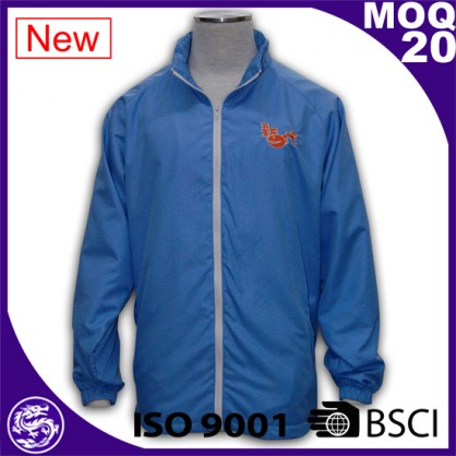 custom uniform baseball jacket blue