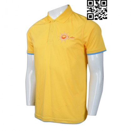 Perintah Custom Mens Polo Kuning