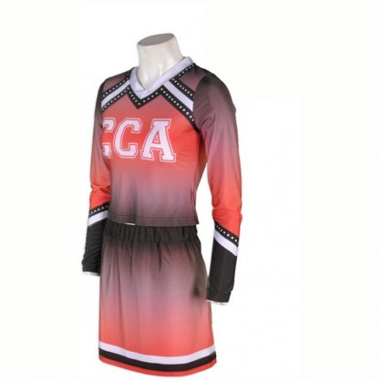 Print Girls Cheerleader Outfit