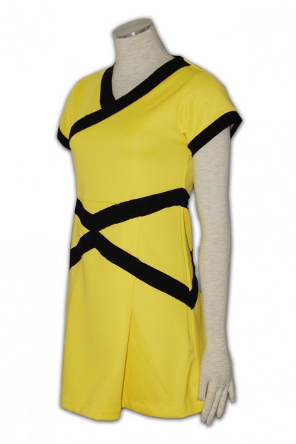 Customize Yellow Cheerleader Costume