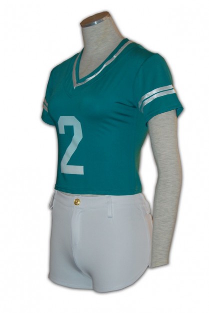 Customized Green Cheerleader Costume