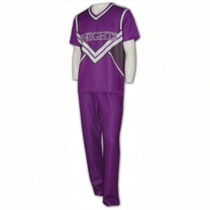 Customize Purple Cheerleader Costume