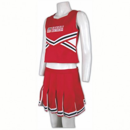 Personalized Red Cheerleader Uniform