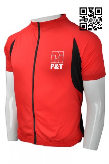 Customize Red and Black Cycling Jersey