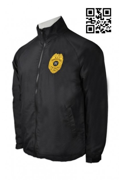 Sesuaikan Jaket Bomber Hitam