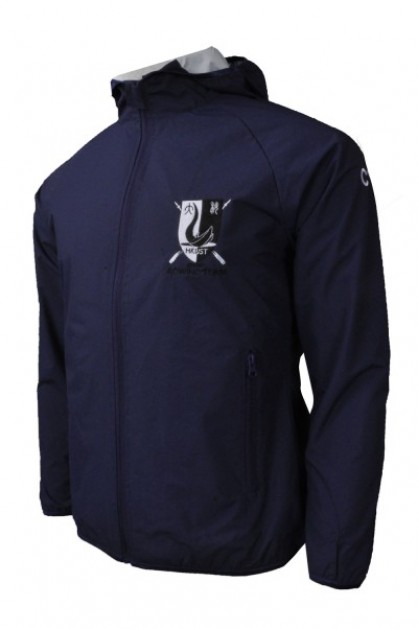 Produce Navy Blue Hoodie Jacket