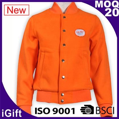 orange basketball jacket with bottons