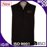 black vest jacket with igift logo