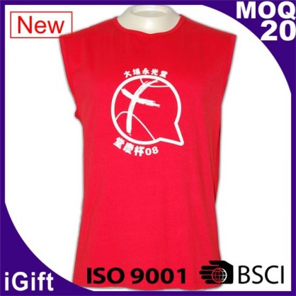 red vest t shirts with pattern