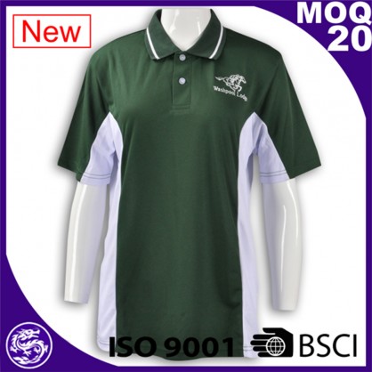Low MOQ hot sell good quality short sleeve custom cute couple polo shirt