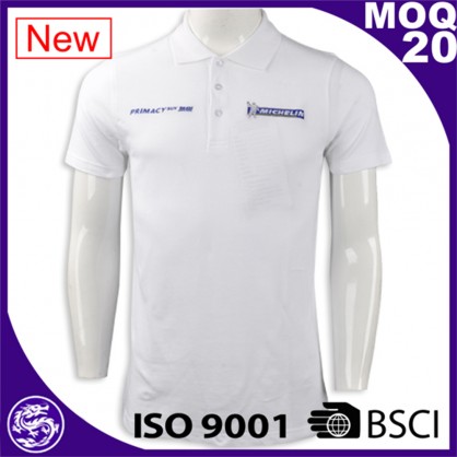 China garment industry cheap new design polo shirts size 