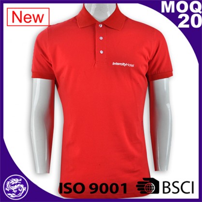 Polo shirt is dry fit action and custom printing T-shirt
