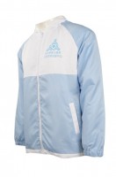 Design Blue Hooded Jacket